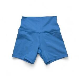 Aerie Blue Seamless Buttery Soft Activewear shorts Size Small